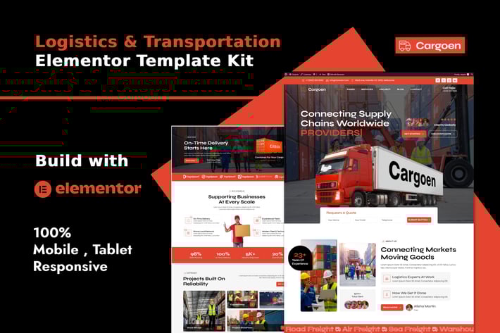 Logistics-and-transportation-elementor-template-kit