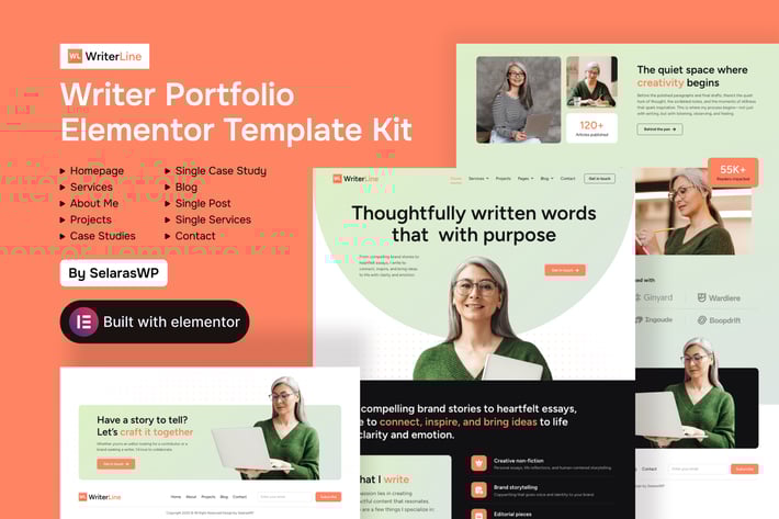 Portfolio-elementor-template-kit