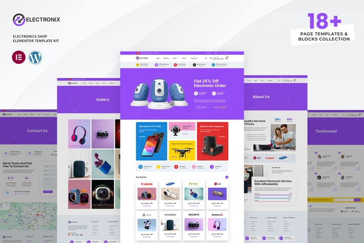 electronics-shop-ecommerce-elementor-template-kit