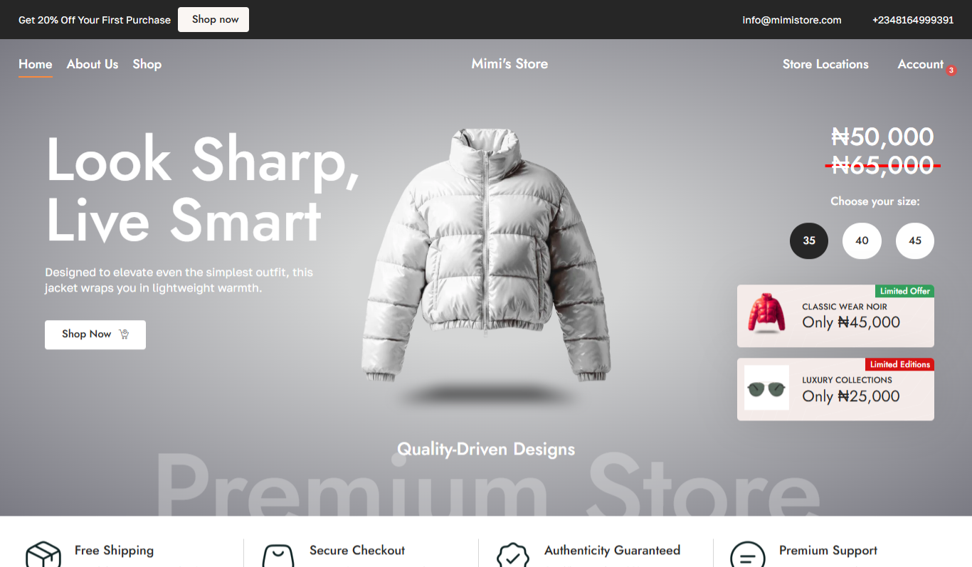 mimistore-online-store-design-by-gbtechdigitals